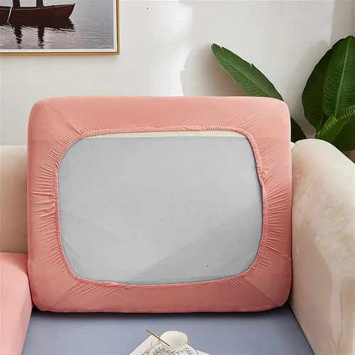 Miniatura 9 de Fundas de cojín elásticas para cojines de sofá, fundas de asiento de caravana, protector de sofá de dos asientos, de elastano, protector de muebles