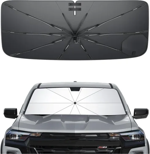 Miniatura 12 de SXCY Parasol para parabrisas Kia NIRO 2023-2026, accesorios 2021-2024 2025 2026 NIRO EV 2023-2026, 2023-2025, 2026, parasol plegable para rayos UV