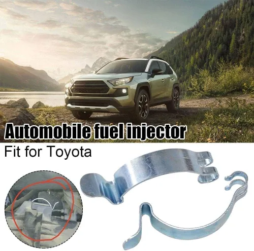 Miniatura 2 de 4 unids plata coche filtro aire limpiador caja caja tapa resorte clip abrazadera para filtros de aire de coche