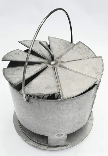 Miniatura 4 de Hunsaker Vortex - Cesta de carbón para cocinas WSM y de tambor de 22.5 pulgadas, acero resistente de calibre 14, fabricada en Estados Unidos