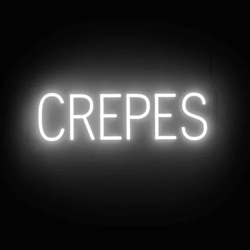 Miniatura 53 de SpellBrite Señal de PHO para restaurantes Señalización LED azul para restaurantes con LED de neón para empresas 13.2 x 6.3 pulgadas