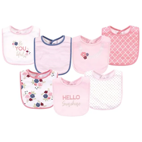 Little Treasure - Baberos unisex de algodón para bebé, Hello Sunshine, talla única