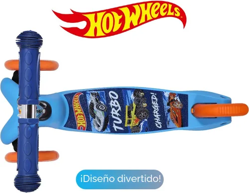 Miniatura 8 de Self Balancing Kick Scooter with Light Up Wheels, Extra Wide Deck, 3 Wheel Platform, Foot Activated Brake, 75 lbs Limit, Kids & Toddlers Girls or