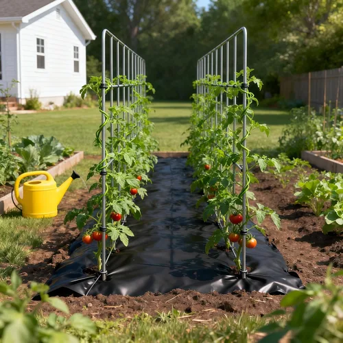 Miniatura 6 de Atlantic Estacas de jardín de acero inoxidable para paisajes. (4 "-U-10 piezas)