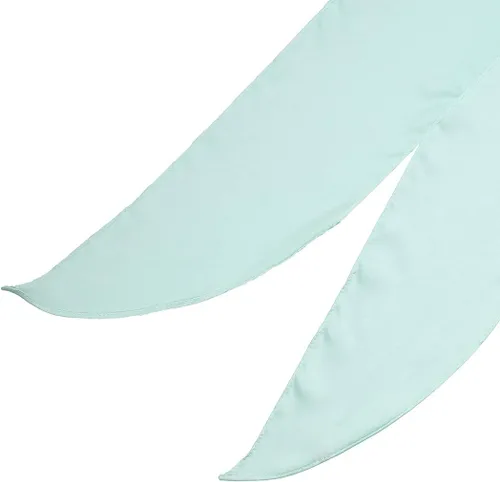 Miniatura 45 de Allegra K Bufandas flacas puras de color sólido liso para mujer, banda larga para el pelo
