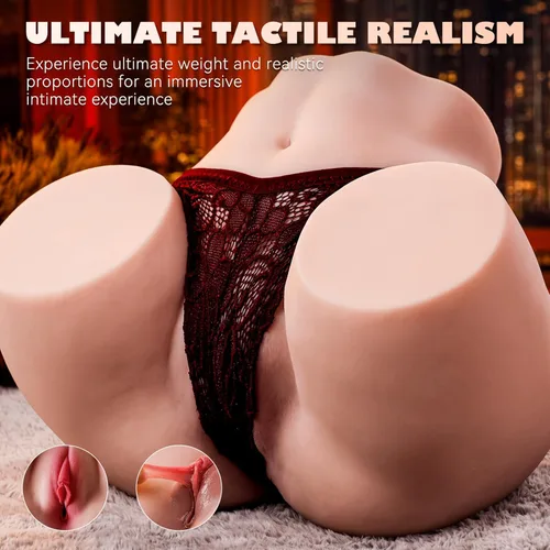 Miniatura 3 de Muñeca sexual de coño grande de 15 libras para hombres – Juguete sexual realista y jugoso de culo regordete, masturbador masculino de tamaño real