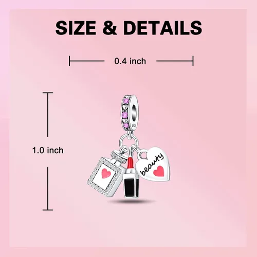 Miniatura 97 de Dije de girasol con diseño de estrella y luna y elefante para pulsera, collar de plata de ley 925, dijes de corazón de amor para mujer, regalo
