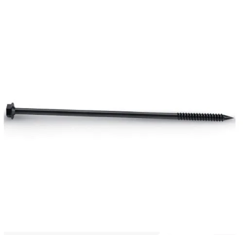 Miniatura 6 de OZCO 25 tornillos de madera OWT de 1/4 pulgadas x 1-3/4 pulgadas Tornillos estructurales para madera para pérgola, cubierta, valla y estructuras