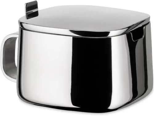 Miniatura 2 de Alessi A404 - Azucarero de diseño, acero inoxidable 18/10, pulido espejo