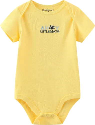 Miniatura 2 de Conjunto de canastilla para bebé, 9 piezas, conjunto de mamelucos y pantalones, conjunto de regalo unisex para bebé