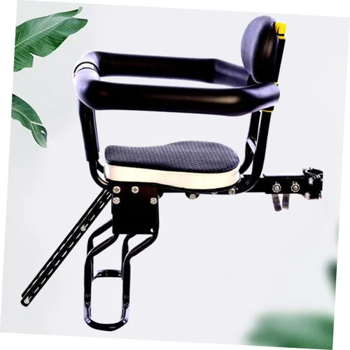 Miniatura 5 de UPKOCH 1 asiento de bicicleta de desmontaje rápido para diseño de montaje frontal, cómodo cojín de esponja gruesa duradera de alta construcción