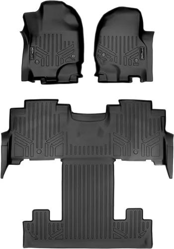 Miniatura 26 de SMARTLINER Juego de alfombrillas de primera fila compatibles con Ford Expedition 2018-2025 Ford Expedition 2018 - 2024