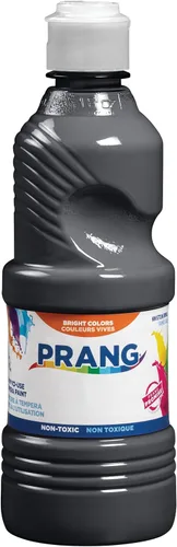 Miniatura 15 de Prang témpera líquida lista para usar Azul; Blanco; Negro; Violeta; Melocotón; Amarillo; Verde; Magenta; Marrón; Rojo; Naranja; Turquesa-Azul