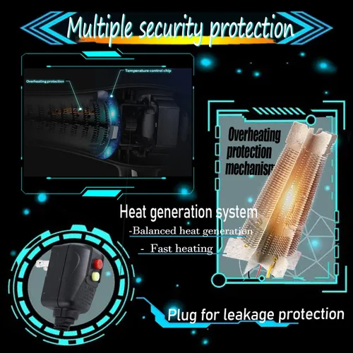 Miniatura 8 de 【Pantalla inteligente】Secador de pelo profesional 2000 iónico de alta potencia con motor de CA de secado rápido para cabello grueso 4C con accesorio