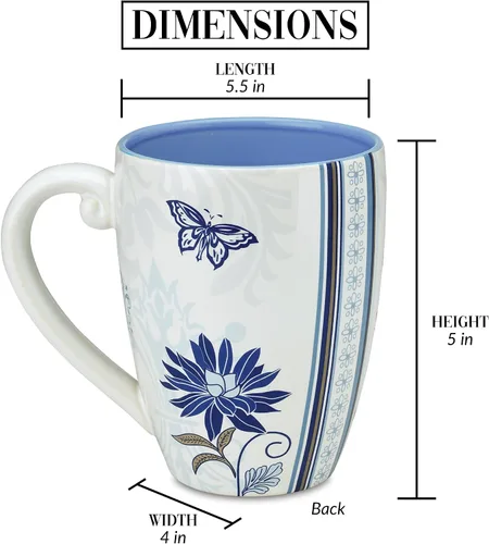 Miniatura 3 de Taza Mark My Words para profesor, 4-3/4 pulgadas, capacidad de 20 onzas