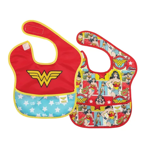Miniatura 19 de Baberos Bumkins para Niña o Niño, SuperBib para Bebé y Niño Pequeño de 6-24 Meses, Imprescindible para Comer, Alimentar, Suministros de Destete LED