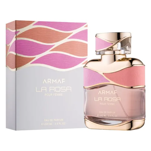 Miniatura 2 de Armaf La Rosa Pour Femme Eau De Parfum 100ML Para Ella, Fragancia Floral, Perfume Para Mujer, La Via
