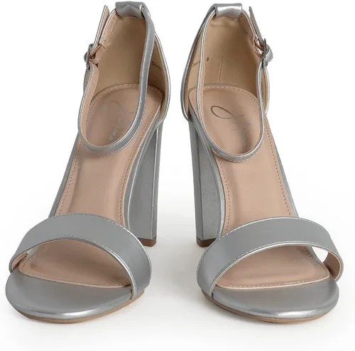 Miniatura 3 de J. Adams Shirley Tacones para Mujer - Sandalias de tacón alto con correa al tobillo