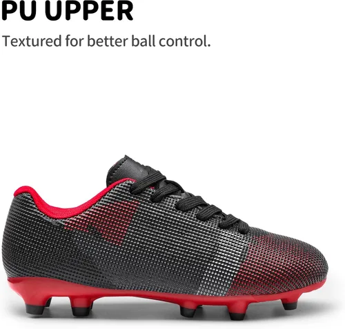 Miniatura 2 de DREAM PAIRS Zapatos de fútbol para niños y niñas, para jóvenes, firmes, atléticos, para entrenamiento al aire libre, para niños pequeños y grandes