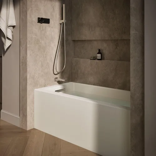 Miniatura 2 de Kohler 1956-LA-96 Underscore® 60" x 30" baño de alcoba, drenaje izquierdo, galleta