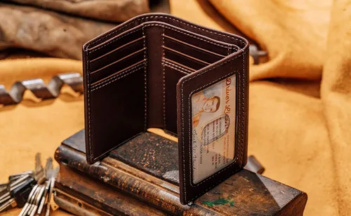 Miniatura 2 de HOJ Co,Eastwood Trifold, Marrón, Classic