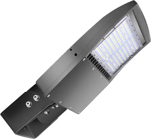 Miniatura 16 de OSTEK LED Parking Lot Lights 100W LED Shoebox Street Pole Lighting, Waterproof 14000LM Outdoor Commercial Area Road Lighting 5000K 100-277V UL