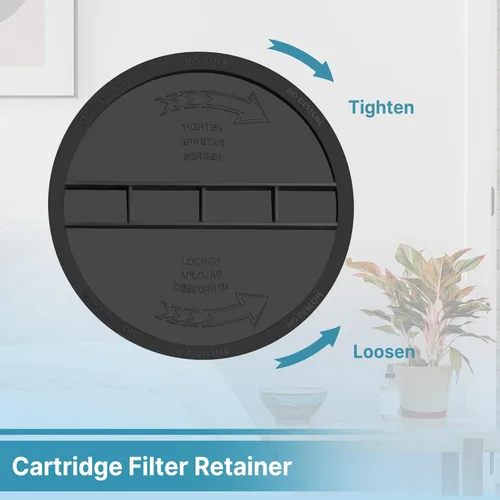 Miniatura 4 de Shop-Vac 9035033 Filtro de cartucho de nanofibra, se adapta a aspiradoras húmedas/secas de la marca Shop-Vac de 5 galones o más, reutilizable, 1