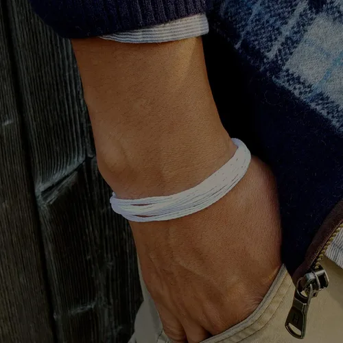 Miniatura 91 de Rumi Sumaq Pulsera de concientización para hombres, mujeres y niños – Pulsera de apoyo tejida ajustable anudada a mano – Pulsera de conciencia sutil