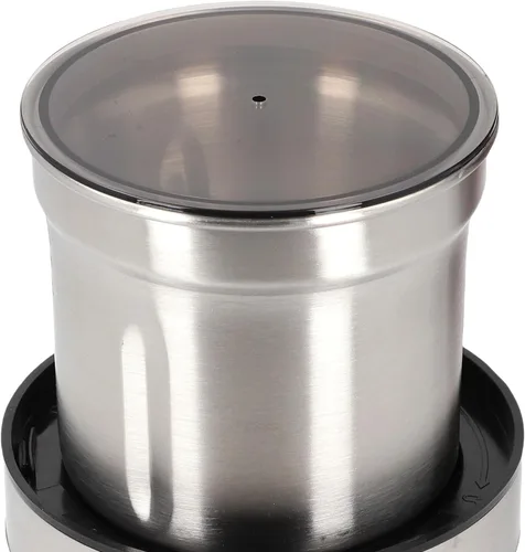 Miniatura 8 de SUNGOOYUE Versatile Dry Bean Grinder, Coffee Grinding Machine with Stainless Steel Vane/Wing for Kitchen Shop, 100g Capacity