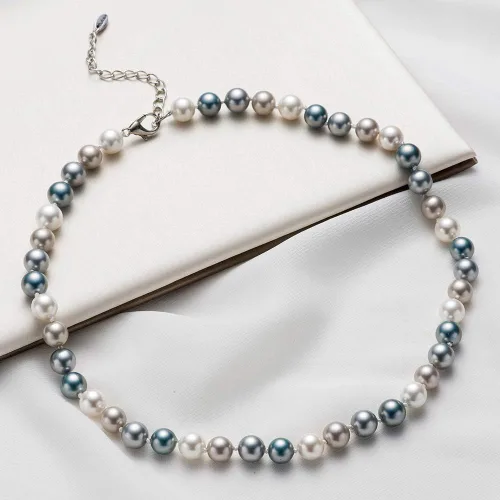 Miniatura 4 de BULINLIN - Gargantilla de cuentas con perlas, joyería de moda para cumpleaños, regalo para mujer