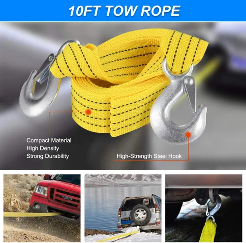 Miniatura 6 de Kit de emergencia en carretera para automóvil, 86 piezas, kit de asistencia lateral de seguridad para viajeros de invierno, kit esencial