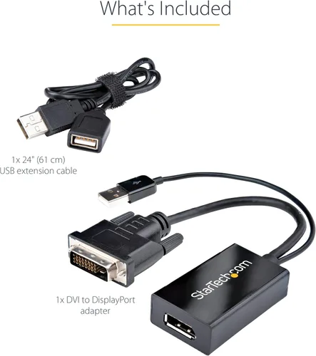 Miniatura 7 de StarTech Utilice este convertidor Dvi a Displayport para conectar su computadora Dvi a un Dp Monit
