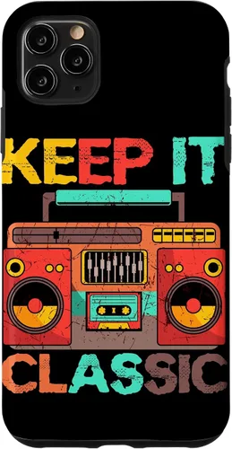 Miniatura 13 de Keep It Classic Radio 80s 90s Retro Vintage Cassette Player Funda para iPhone 17 Pro Max