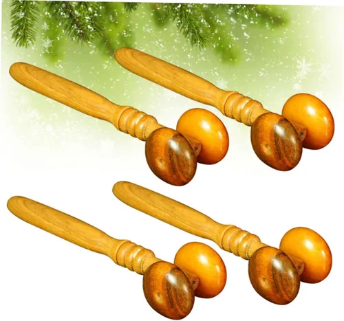 Miniatura 9 de KOMBIUDA 4 unids herramienta de masaje de nariz Yoga Relax Rod masajeador rodillo para nariz cuidado de la piel rodillo de hombro rodillo facial