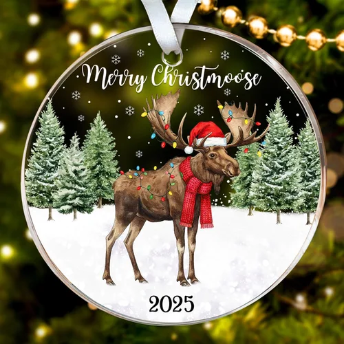 Miniatura 21 de HEXMOZ Adornos de Oso para Árbol de Navidad - Regalos de Osos para Mujeres, Hombres, Amantes de los Osos - Adorno de Navidad de Osos, Ideas
