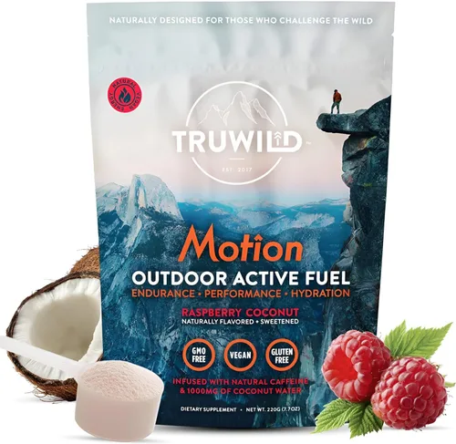 Miniatura 6 de TruWild Motion - Paquete de 3 polvos veganos naturales a base de plantas para hombres y mujeres, suplemento de energía limpia con electrolitos