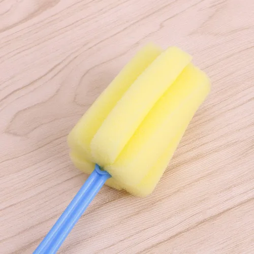 Miniatura 8 de Cepillo de copa de esponja de copa de vino Limpiador de biberones Herramienta de limpieza de cocina Cepillos de pastelería Nylon