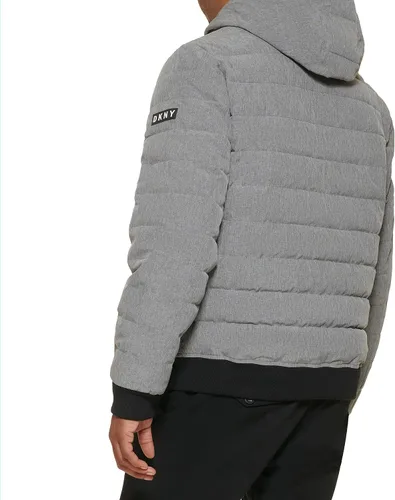 Miniatura 4 de DKNY Chaqueta bomber acolchada con capucha y rendimiento para hombre