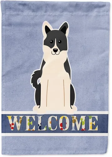 Miniatura 25 de Caroline's Treasures BB5622GF Airedale - Bandera de bienvenida para jardín, bandera decorativa para patio, exteriores, patio, parterres
