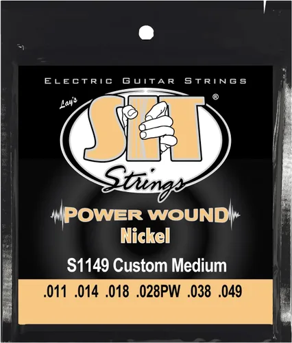 Miniatura 5 de SIT Strings - Cuerdas de guitarra eléctrica entorchadas de níquel Power Wound (S.I.T.), 7 cuerdas Extra Light 9-54, S7954