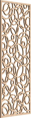 Miniatura 15 de Latrobe Paneles de pared decorativos de madera con calado, 9 3/8 pulgadas de ancho x 24 3/8 pulgadas de alto x 3/8 de alto, roble rojo rojo (Red Oak)