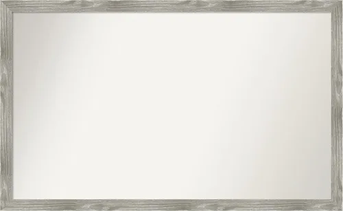 Miniatura 288 de Amanti Art Espejo personalizado, espejo de baño gris plomo a rayas, espejo de pared o espejo de tocador de baño sobre el fregadero