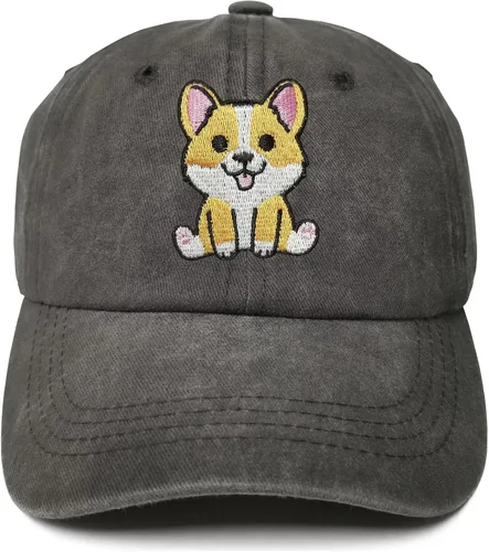 Miniatura 10 de Gorras de béisbol bordadas con animales para niño y niña