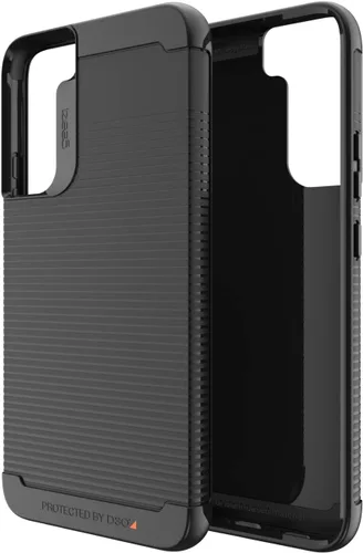 Miniatura 14 de ZAGG Gear4 - Copenhague - Carcasa negra - que destaca el material de protección D3O para Samsung Galaxy S22 Negro