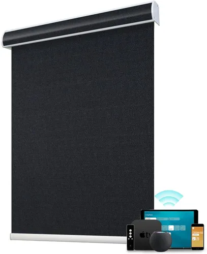 Miniatura 20 de SmartWings Persianas enrollables con cable duro PoE 100% opacas, muestra de tela