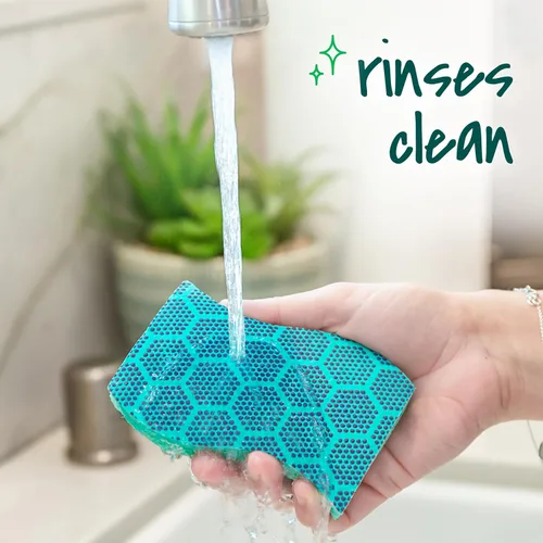 Miniatura 6 de Scotch-Brite - Esponjas resistentes para restregar con resistencia a los olores, aptas para lavavajillas, esponjas de cocina para fregado intenso