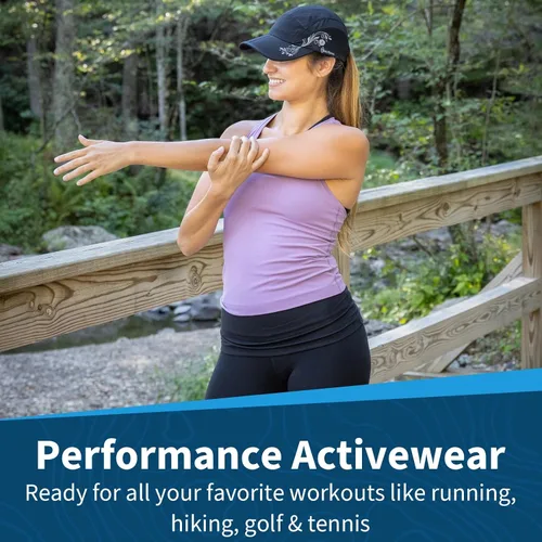 Miniatura 6 de TrailHeads Sombrero plegable para correr para mujer Gorra de verano con protección UV