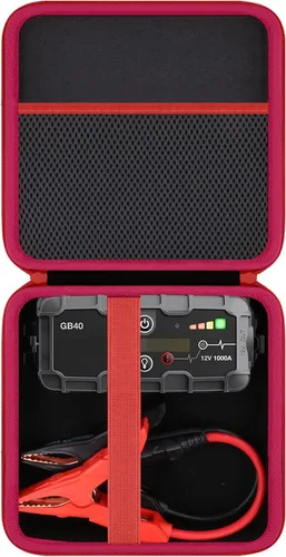 Miniatura 2 de Funda de almacenamiento de protección compatible con Boost GB40 / GB20 / GBX45 UltraSafe Jump Starter batería de litio y accesorios