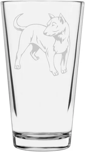 Miniatura 435 de Perro de Presa Canario - Vaso de pinta personalizado con temática de perro grabado multiusos, 16 onzas