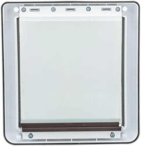 Miniatura 5 de Puerta de bloqueo de 2 sentidos para perros Trixie Pet Products , Blanco
